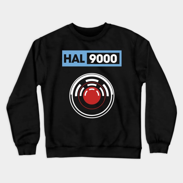 HAL 9000 Crewneck Sweatshirt by Fanisetas